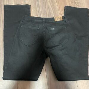 Women’s black denim bootcut jeans